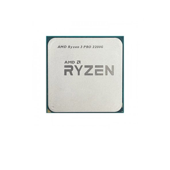 AMD RYZEN 3 PRO 2200G 6MB 4çekirdekli O/B VEGA 8 AM4 65w Kutusuz+Fansız