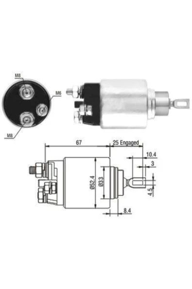 Bosch Marş Otomatiğibos-1986se1686 77364101