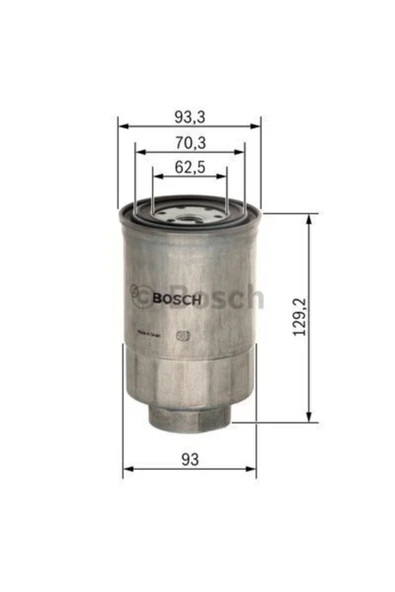 Bosch Mitsubishi L200 2011- Mazot Filtresi Marka