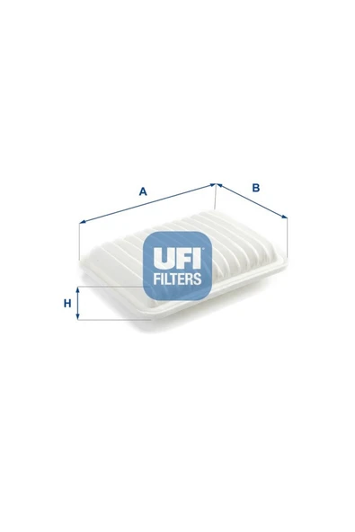 UFI Filter 178010D060 Hava Filtresi Toyota Corolla 1.6 06> Auris 1.3 1.4 VVTİ 1.6 VVTİ 1.8 2.0 07> Yaris 1.5