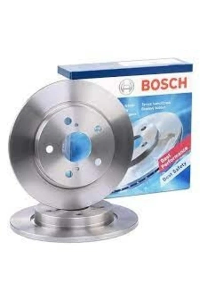 Bosch Fren Diski Arka Toyota Aurıs-corolla- Uyumlu  1.4vvti-1.6vvti-1.4 D4d-2.0 D4d-2.2d 03/07> 2 Adet