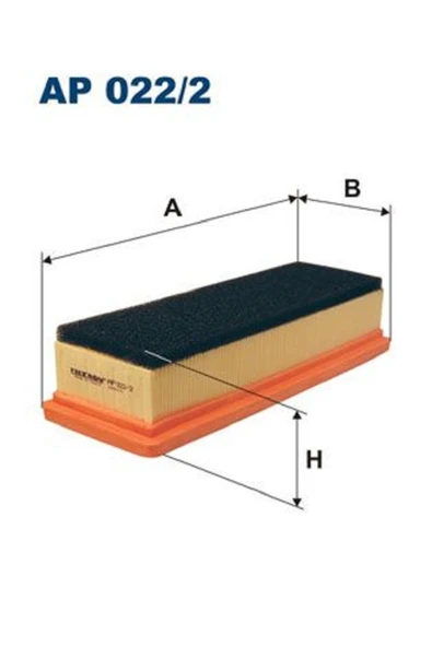 Filtron AP022/2 Filtron Hava Filtresi Fiat Doblo 05> Albea 07> Fiorino 09> Panda 09> Punto 1.4 Fiat 500