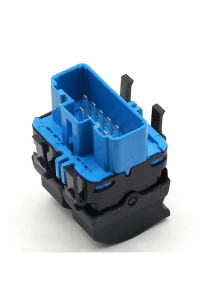 İthal 8200107772 Cam Düğmesi Ön Sol Renault Megane II Scenic Çiftli 10 Fişli İthal - 2