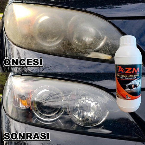 Oto Far Temizleme Far Parlatma Kloroform Makinesi ve Kimyasalı (1 litre) - 2