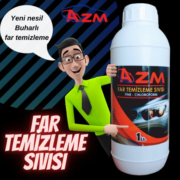 Oto Far Temizleme Far Parlatma Kloroform Makinesi ve Kimyasalı (1 litre) - 3