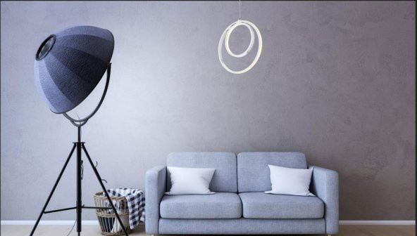 Eray Aydınlatma 505 Krom Led Avize - Resim 2