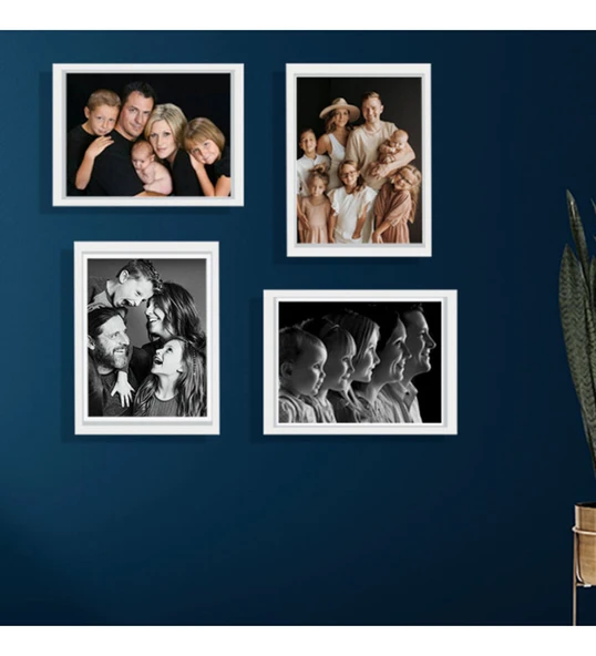 Fotoğraf Baskılı Yapışkanlı Sök Tak Beyaz Çerçeve 20x30cm HK5013 - 4