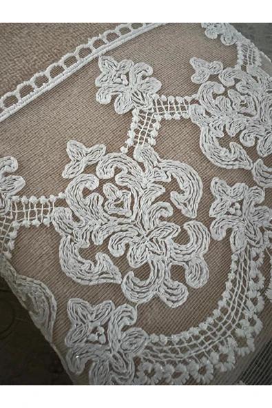 Çeyiz bahçesi Sule kadife havlu cappuçino - Resim 2