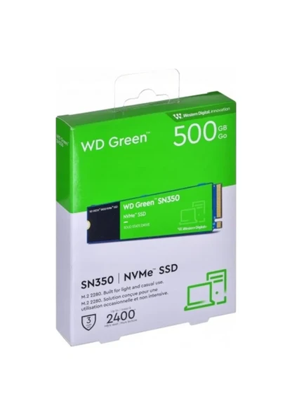 WD Green SN350 NVMe 500 GB SSD - Resim 2