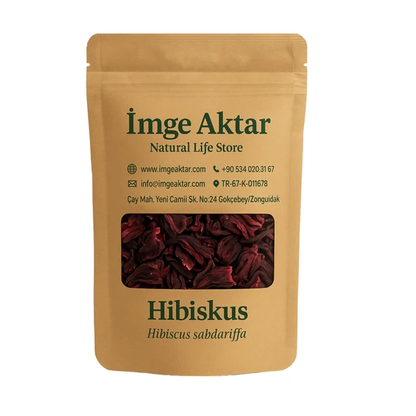 Hibiskus-Mekke Gülü-Nar Çiçeği-Bamya Çiçeği 100g