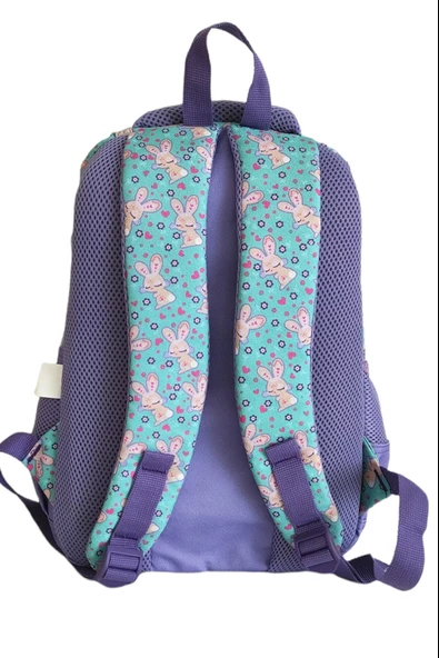 Relaxion Yeşil Tavşanlı İlkokul Çantası Beslenme Çantalı 1350-10 - 5