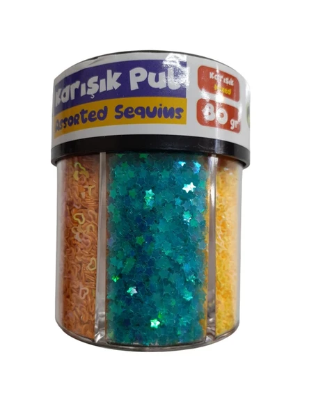 BU-BU Yıldızlı Kalpli Pul 80gr