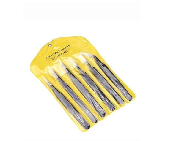 6 LI ÇİFT SETİ - SİYAH - 11