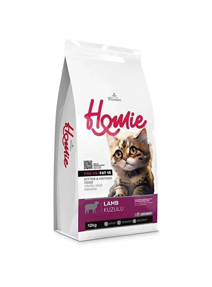 homie lamp rice yavru ve anne kedi mama 15kg