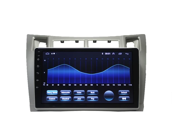 SMART GO TOYOTA YARİS OLD 2007/2011 GRİ 9 İNÇ 8-128