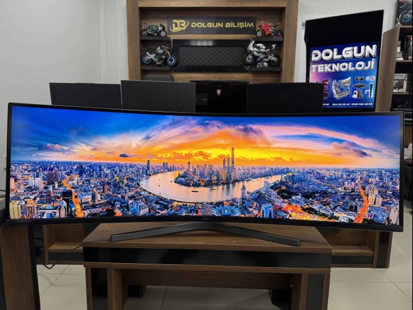 Samsung CRG9 49" Dual QHD Curved 120Hz 4ms Oyuncu Monitörü LC49RG90SSRXUF (İKİNCİ EL) - 2