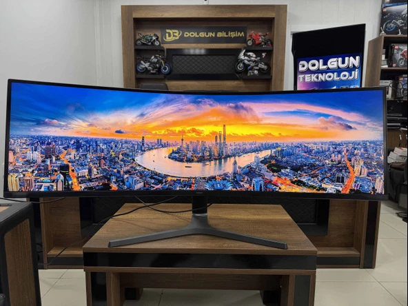 Samsung CRG9 49" Dual QHD Curved 120Hz 4ms Oyuncu Monitörü LC49RG90SSRXUF (İKİNCİ EL)