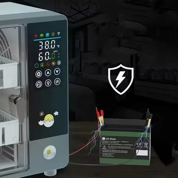 24 Yumurtalık Tam Otomatik Hobi Kuluçka Makinesi | Kabin Tip Model - 9