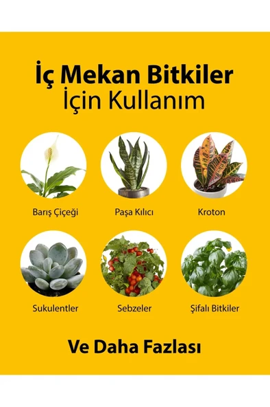 Petroturk İç Mekan Sıvı Bitki Besini Kullanıma Hazır Sağlıklı Büyüme Ve Canlı Yapraklar - 5