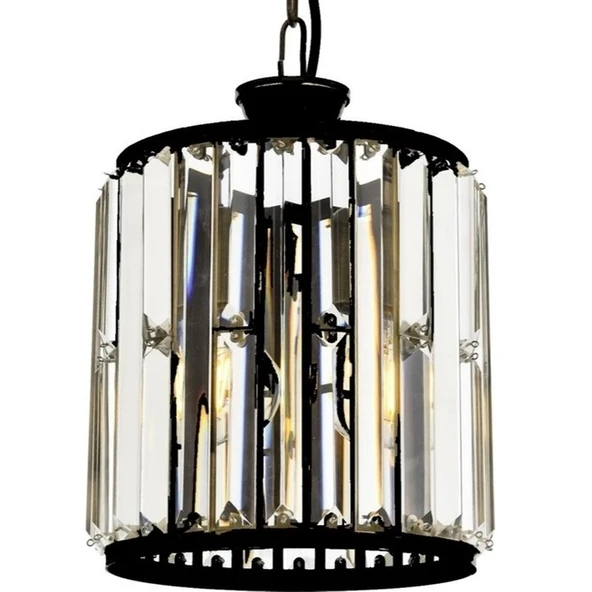 Avonni Av-60029-1Bsy Siyah Boyalı Modern Avize - 2