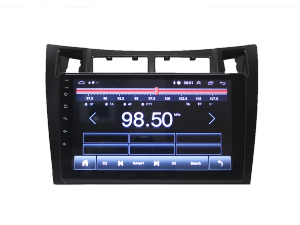 SMART GO TOYOTA YARİS OLD 2007/2011 SİYAH 9 İNÇ 2-32 - Resim 3