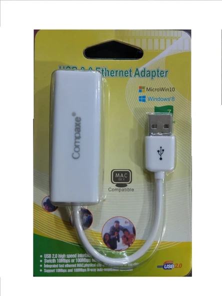 HyperBox Compaxe USB - Ethernet Dönüştürücü Adaptör - 3