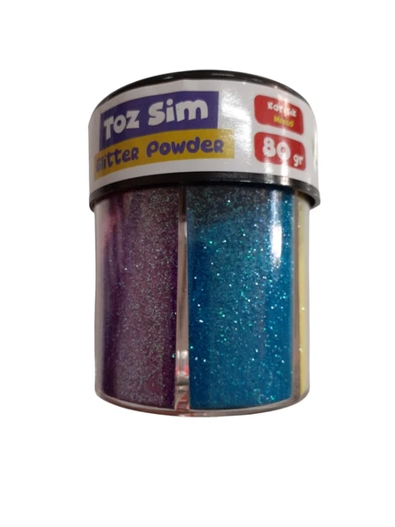 BU-BU Toz Sim 6 Renk 80gr - Resim 2