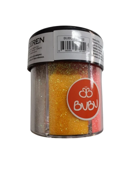BU-BU Toz Sim 6 Renk 80gr