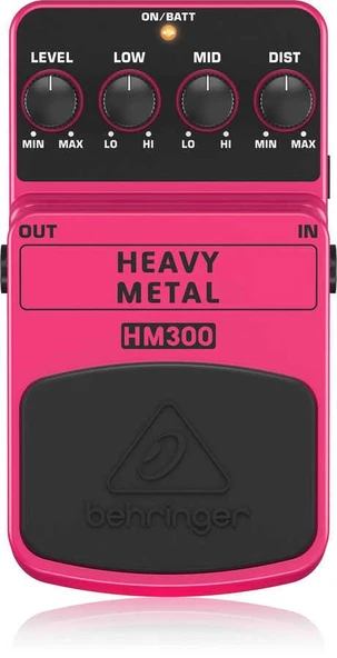 Behringer HM300 Heavy Metal Distortion Efekt Pedalı