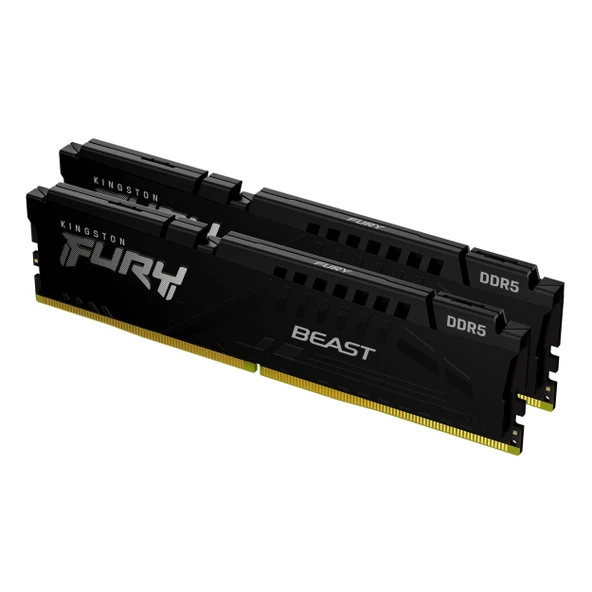 Kingston Fury Beast KF560C30BBE-32TR 32GB DDR5 6000MHz CL30 Masaüstü Bellek - Resim 2