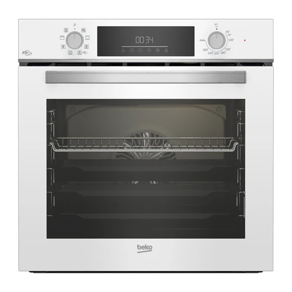 Beko BFC 432 B FitFry Beyaz Ankastre Fırın
