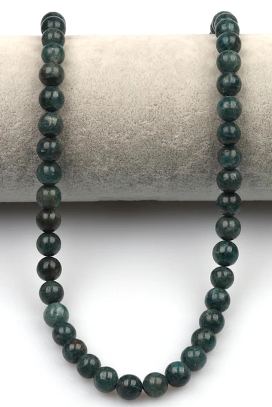 Apatit Doğal Taş Dizi 8 mm Küre Kesim - Resim 2