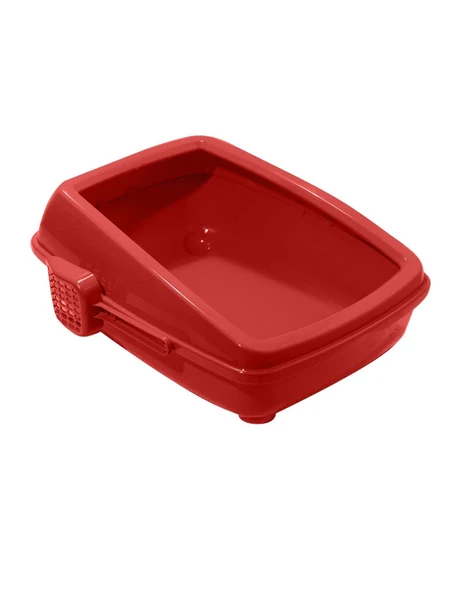 Eğimli Açık Kedi Tuvaleti Kürek Hediyeli 36 x 50 cm