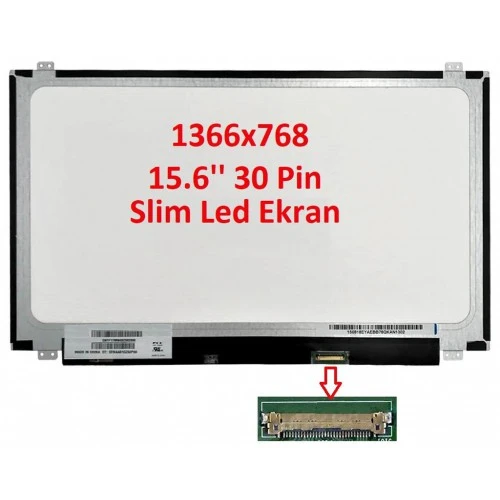Nion Hp Pavilion 15-ab210nt Notebook Lcd Ekran (15.6'' Led slim Dar Soket Parlak)
