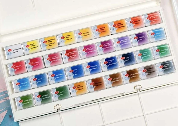 St.Petersburg White Night Suluboya Seti 36 Renk N:1942258 ürün görseli 1