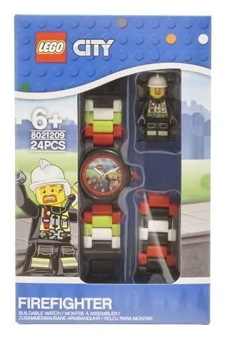 LEGO City 8021209 Fireman Kids Buildable Watch