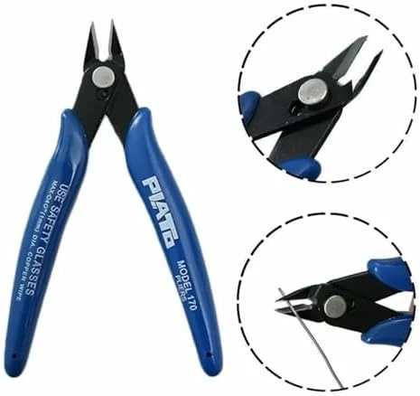 Plato Yan Keski 170 (Kaliteli Model) Elektronikçi Tipi, Kesme Yankeski Mini Kesici Soyucu El Aleti - 4