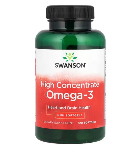 Swwanson Omega-3 Yüksek Konsantre 120 Softjel