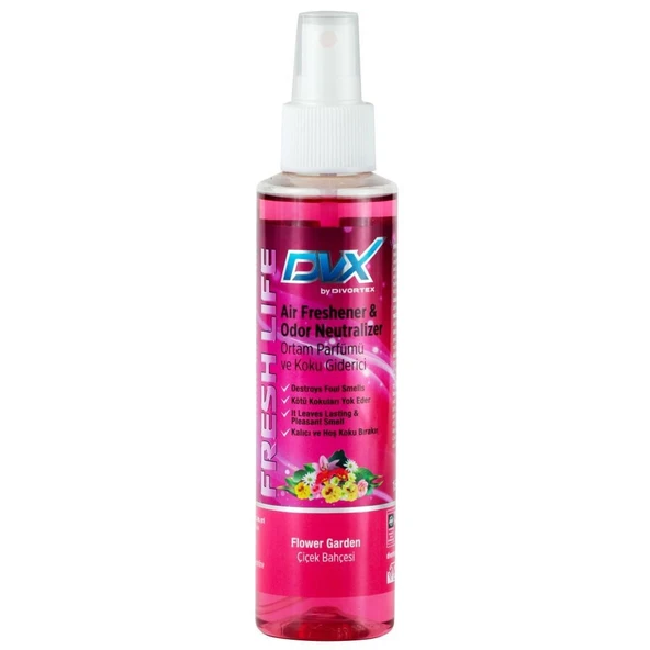 DVX Fresh Life Bahçe Çiçekleri Oto ve Ortam Kokusu 150 ml. - 2