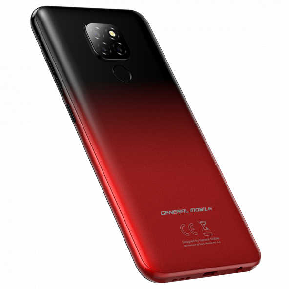 General Mobile GM 20 4/64GB Gece Kırmızısı - 3