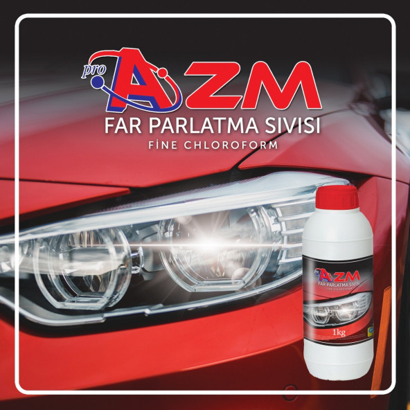Azm Buharlı Far Parlatma Far Temizleme Kloroform Sıvısı 1kg - 3