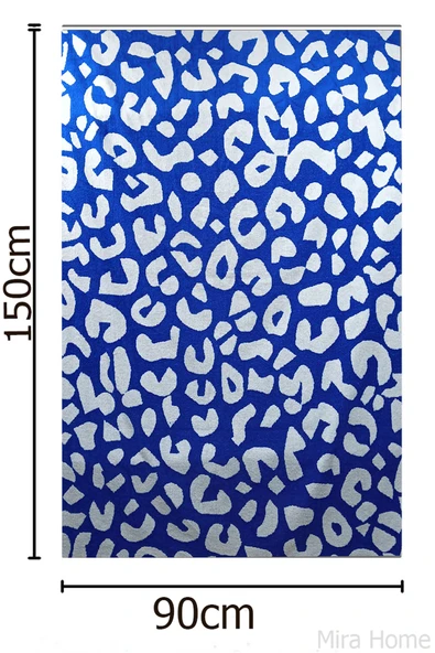 Safir Desenli İki Yönlü %100 Pamuk Banyo Havlusu 90X150 Cm Gramajlı - 3