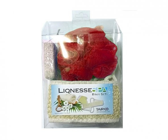 Tarko Lionesse Banyo Seti BS-001 - Kırmızı ürün görseli 1