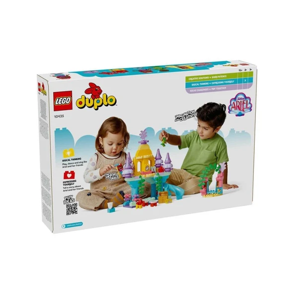 Nessiworld 10435 Lego Duplo Arielin Sihirli Su Altı Sarayı 116 parça +2 yaş - 5