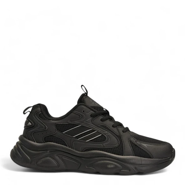 Albishoes Kadın Erkek Yazlık Hafif Rahat Fileli Yüksek Kalın Taban Unisex Sneaker Spor Ayakkabı - 1