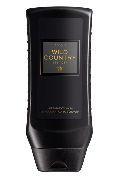 AVON Wild Country Erkekler için Saç ve Vücut Şampuanı 250 Ml.