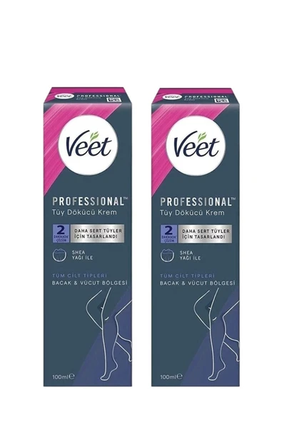 VEET Tüy Dökücü Krem Tüm Ciltler 100 Ml x 2 Adet