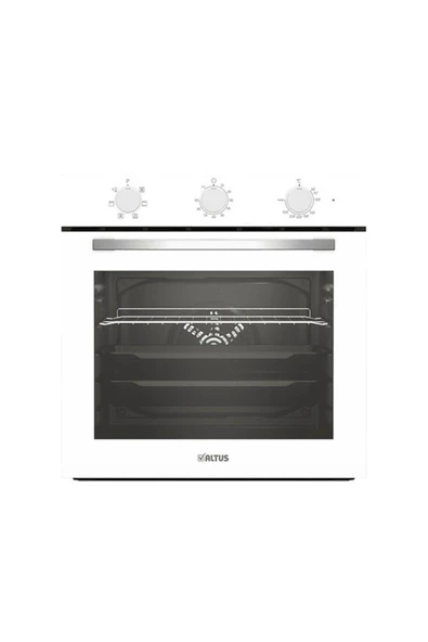 Altus ALA 321 W Fırın 189 DW Ocak 570 W Davlumbaz Beyaz Ankastre Set - Resim 4