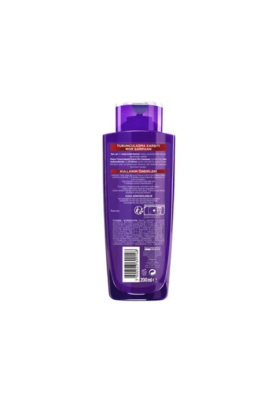ELSEVE 5'li Turunculaşma Karşıtı Mor Şampuan 200 ml Seti - 4