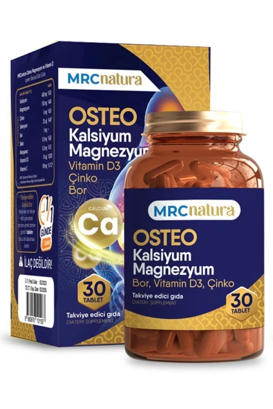 MRCNATURA Mrc Natura Osteo Kalsium Magnezyum 30 Tablet - 4